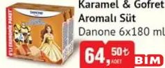 DANONE KARAMEL&GOFRET AROMALI SÜT 6X180 ML fiyat ve kampanya bilgisi